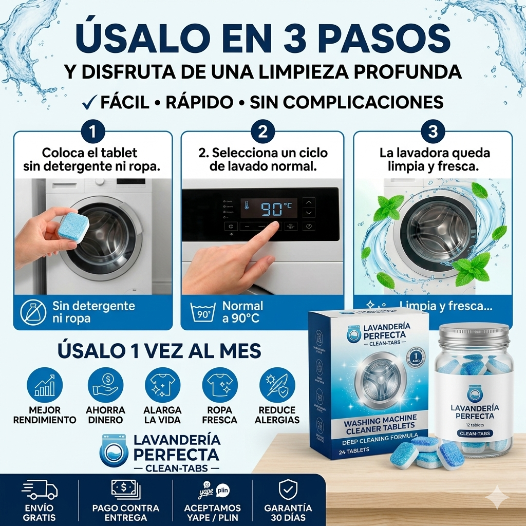 PASTILLAS PARA LAVADORA 2X1
